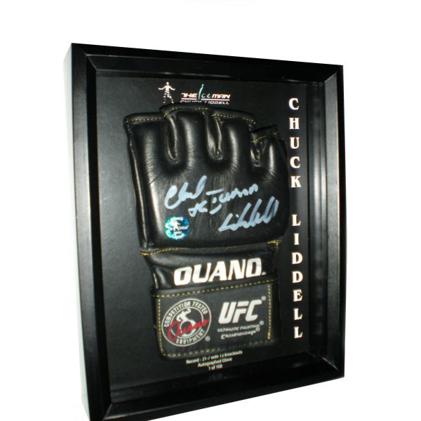 Signed Iceman Poster 1 Chuck "The Iceman" Liddell